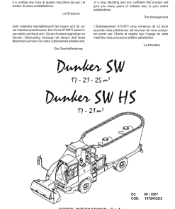 Strom Dunker_SW_HS Parts manual catalog PDF Download