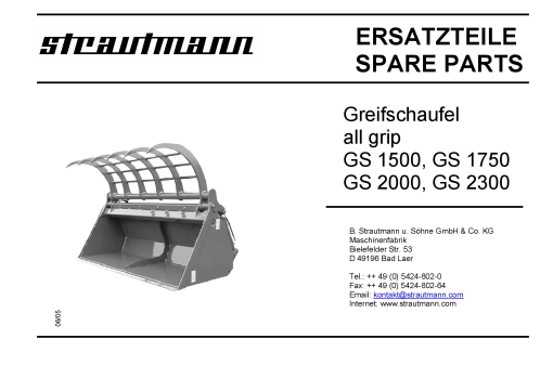 Strom GS1500_1750_2000_2300 Parts manual catalog PDF Download