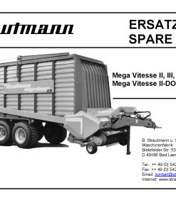 Strom Mega_Vitesse Parts manual catalog PDF Download