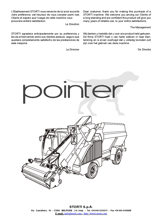 Strom Pointer Parts manual catalog PDF Download
