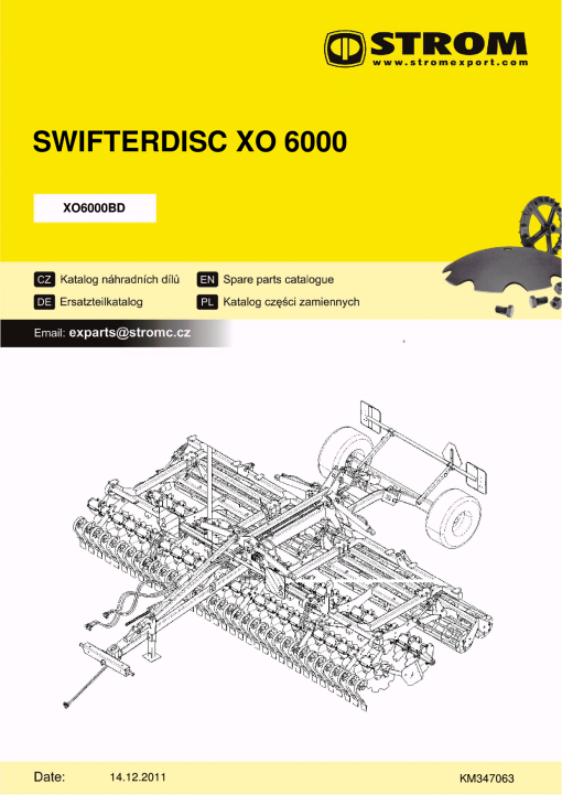 Strom Swifter_xo_6000 Parts manual catalog PDF Download