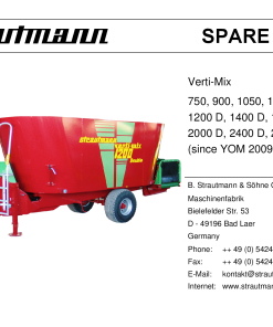 Strom VM 750 - VM2800-1 Parts manual catalog PDF Download