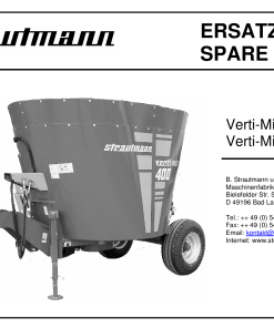 Strom Verti-Mix400_500 Parts manual catalog PDF Download