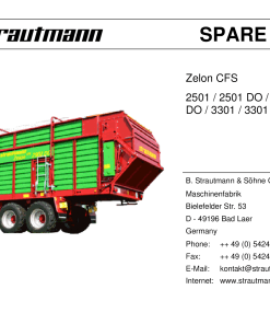 Strom Zelon Parts manual catalog PDF Download