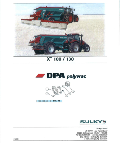 Sulky DPA_Polyvrac Parts manual catalog PDF Download