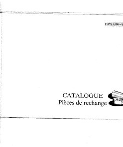 Sulky DPX_604_804_1004 Parts manual catalog PDF Download
