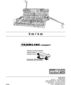 Sulky Tramline_CT Parts manual catalog PDF Download
