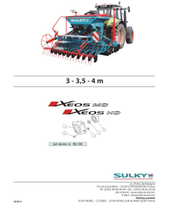 Sulky Xeos_MD_HD Parts manual catalog PDF Download
