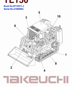 Takeuchi TL150 Parts manual catalog PDF Download