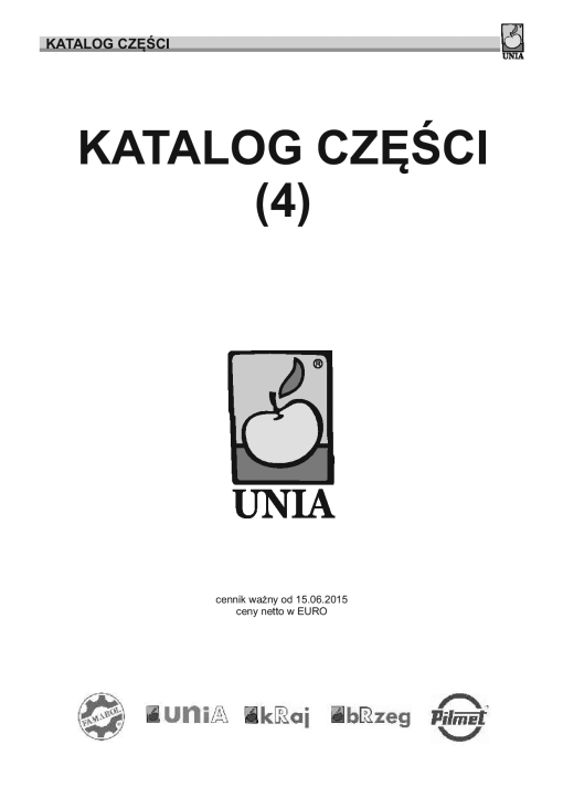 Unia unia_2 Parts manual catalog PDF Download