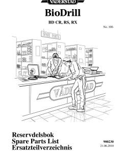 Vaderstad BioDrill-BD-CR--RS--RX Parts manual catalog PDF Download