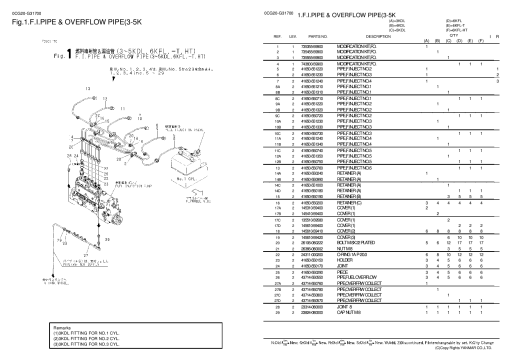 Yanmar 3KDL_4KDL_5KDL_6KFL-T_6KFL-HT Parts manual catalog PDF Download