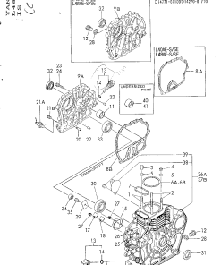 Yanmar L48AE Parts manual catalog PDF Download