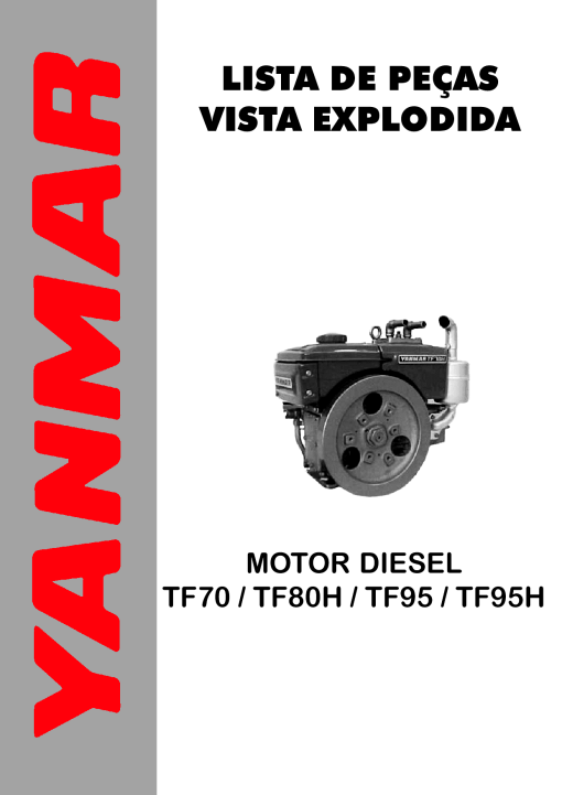 Yanmar TF70-85-95 Parts manual catalog PDF Download