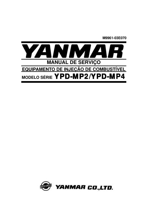 Yanmar TNV - 30597 A Parts manual catalog PDF Download
