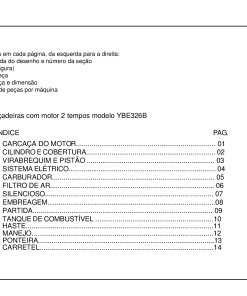 Yanmar YBE326 Parts manual catalog PDF Download
