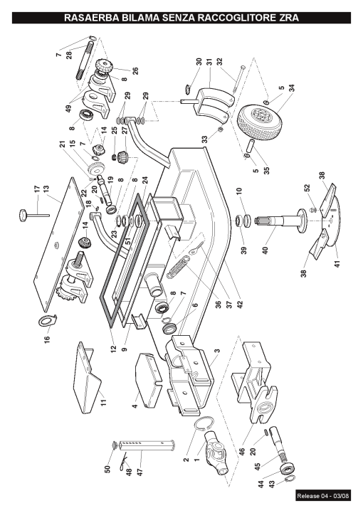Zanon ZRA Parts manual catalog PDF Download