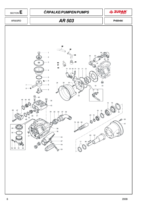 Zupan AR503 Parts manual catalog PDF Download