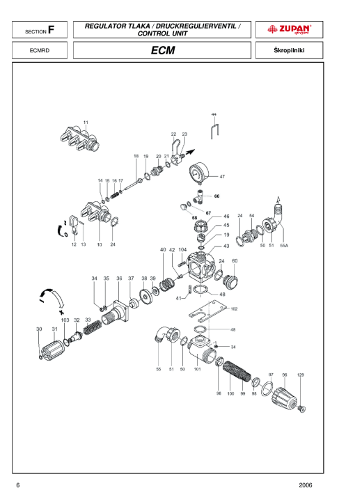 Zupan ECM Parts manual catalog PDF Download