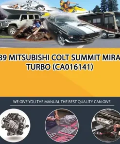 1989 Mitsubishi Colt Summit Mirage Turbo (CA016141)