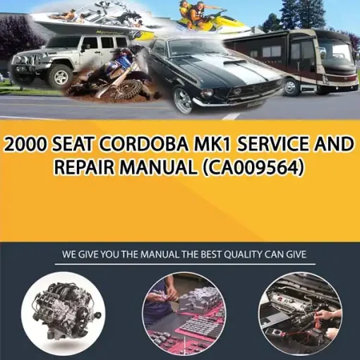 2000 Seat Cordoba Mk1 Service And Repair Manual (CA009564)