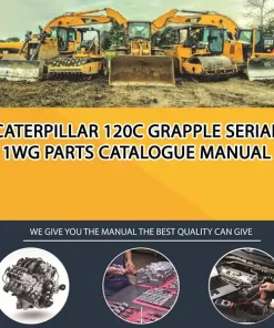 Caterpillar 120C Grapple Serial 1WG Parts Catalogue Manual