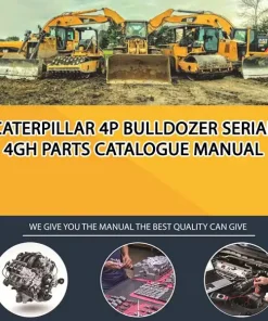 Caterpillar 4P Bulldozer Serial 4GH Parts Catalogue Manual