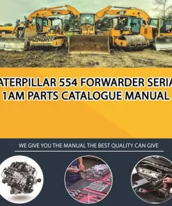 Caterpillar 554 Forwarder Serial 1AM Parts Catalogue Manual