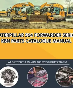 Caterpillar 564 Forwarder Serial KBN Parts Catalogue Manual
