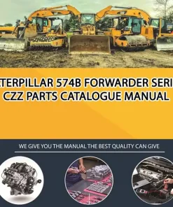 Caterpillar 574B Forwarder Serial CZZ Parts Catalogue Manual