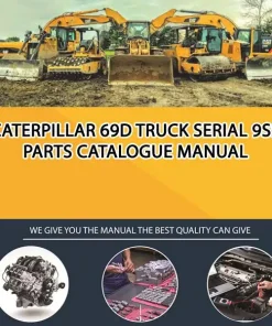 Caterpillar 69D Truck Serial 9SS Parts Catalogue Manual