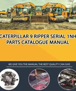 Caterpillar 9 Ripper Serial 1NH Parts Catalogue Manual