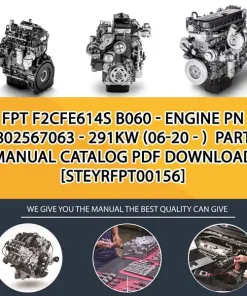 FPT F2Cfe614S B060 - Engine Pn 5802567063 - 291Kw (06-20 - ) Parts Manual Catalog PDF Download