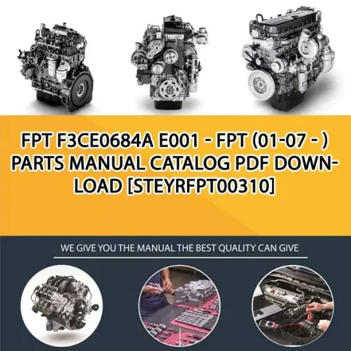 FPT F3Ce0684A E001 - Fpt (01-07 - ) Parts Manual Catalog PDF Download