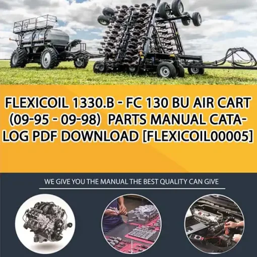 Flexicoil 1330.B - Fc 130 Bu Air Cart (09-95 - 09-98) Parts Manual Catalog PDF Download