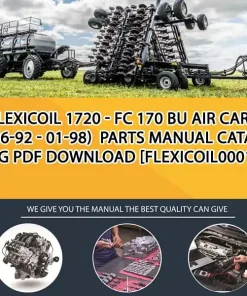 Flexicoil 1720 - Fc 170 Bu Air Cart (06-92 - 01-98) Parts Manual Catalog PDF Download