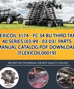 Flexicoil 3174 - Fc 34 Bu Third Tank 40 Series (03-99 - 03-03) Parts Manual Catalog PDF Download