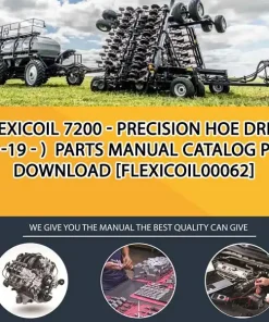 Flexicoil 7200 - Precision Hoe Drill (01-19 - ) Parts Manual Catalog PDF Download