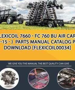 Flexicoil 7660 - Fc 760 Bu Air Cart (11-15 - ) Parts Manual Catalog PDF Download