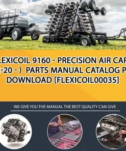 Flexicoil 9160 - Precision Air Cart (12-20 - ) Parts Manual Catalog PDF Download