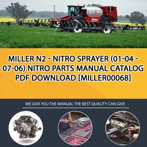 Miller N2 - Nitro Sprayer (01-04 - 07-06) Nitro Parts Manual Catalog PDF Download