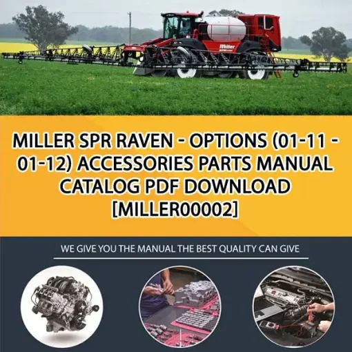 Miller Spr Raven - Options (01-11 - 01-12) Accessories Parts Manual Catalog PDF Download