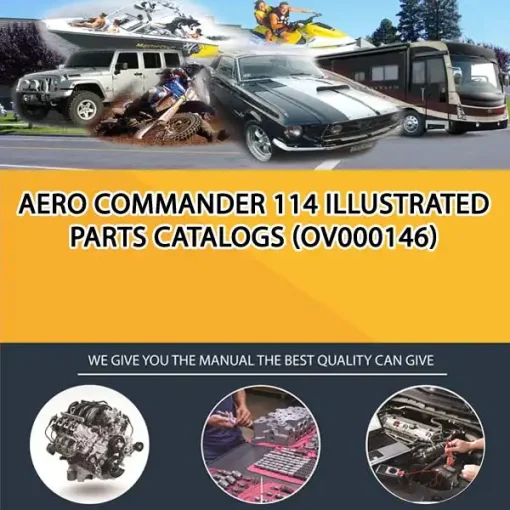 Aero Commander 114 Illustrated Parts Catalogs (OV000146)