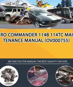 Aero Commander 114B 114Tc Maintenance Manual (OV000755)