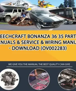 Beechcraft Bonanza 36 35 Parts Manuals & Service & Wiring Manual - Download (OV002283)