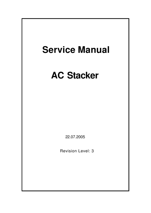 Caterpillar AC Stacker Forklift Repair Service Workshop Manual PDF Download