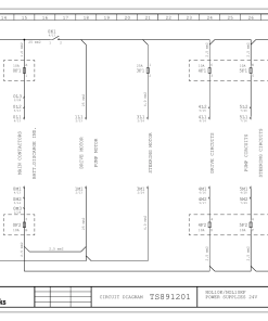 Caterpillar Forklift NOL10K, NOL10KF NOL10KV Order Picker Hydraulic Diagram & Parameters PDF Download