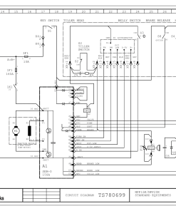 Caterpillar Forklift NPP16K, NPP20K Pallet Truck Hydraulic Diagram & Parameters PDF Download