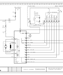 Caterpillar Forklift NPS10K, NSP12K, NSP12KI Stacker Truck Hydraulic & Parameters PDF Download
