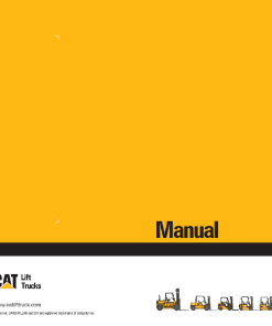 Caterpillar NRM20K, NRM25K Reach Truck Forklift Operation Maintenance Manual PDF Download